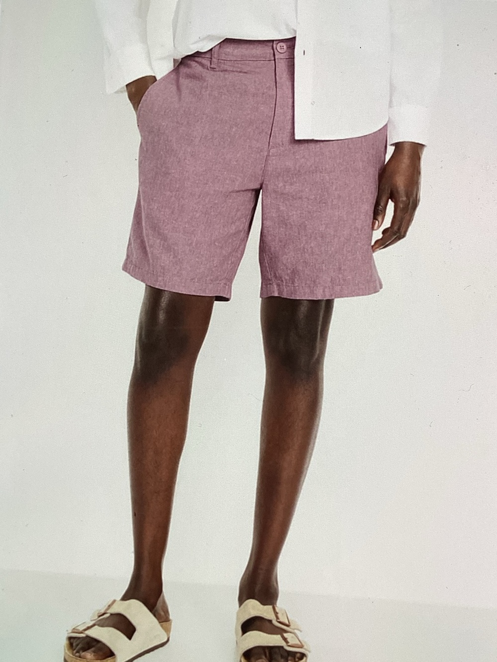 Banana Republic Emerson Short in Red Houndstooth